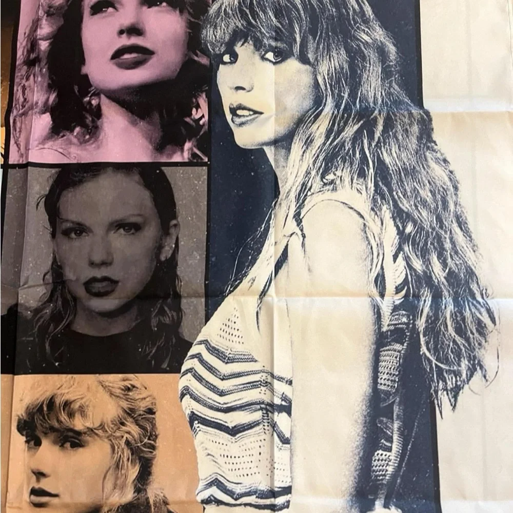 Taylor Swift Eras Tour Fabric Wall Poster 40x30 Tapestry Banner Decor